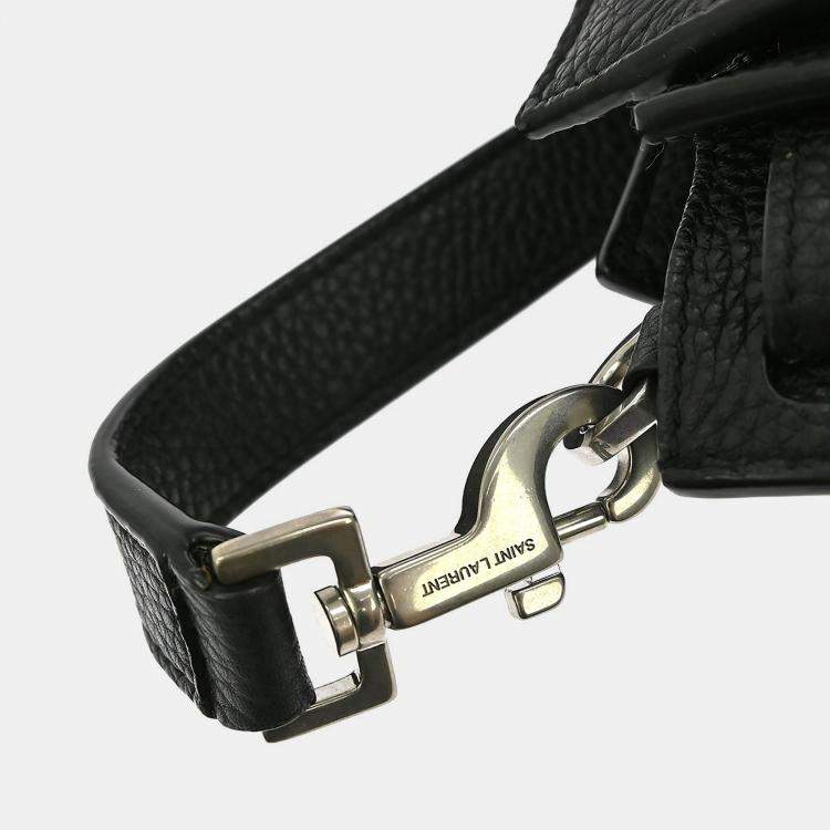 مملوكة مسبقًا Saint Laurent Black Sac de Jour 2way Shoulder Handbag