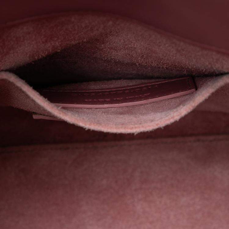 Pre Owned Saint Laurent Paris Pink Nano Leather Sac De Jour Satchel