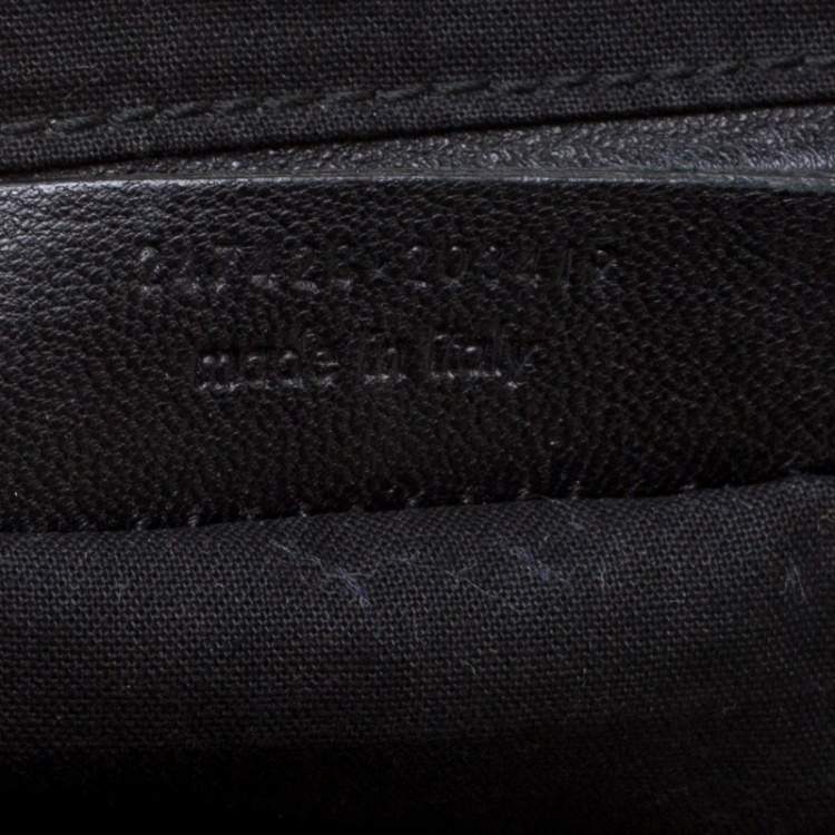 Pre Owned Yves Saint Laurent Blue Leather Multy Hobo