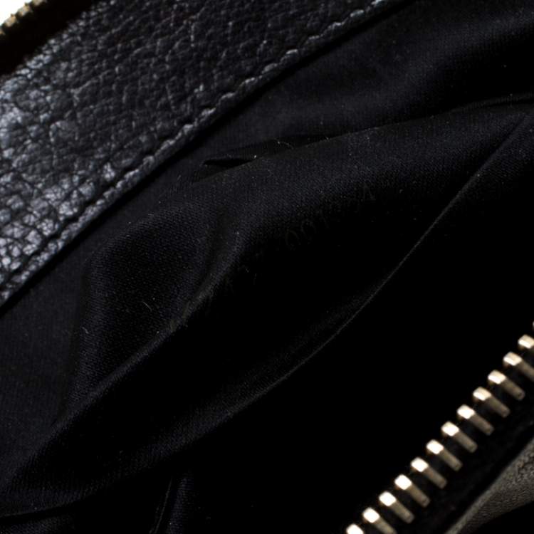 Pre Owned Yves Saint Laurent Black Leather Clutch