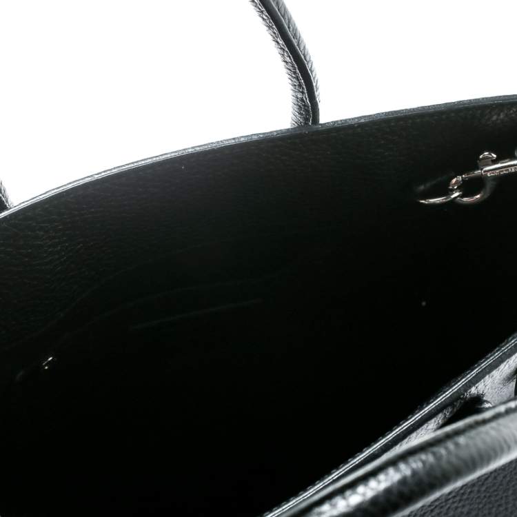 Pre Owned Saint Laurent Black Leather Baby Classic Sac De Jour Tote