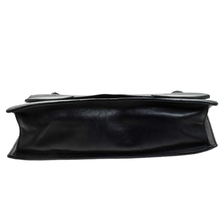 مملوكة مسبقًا Saint Laurent Paris Black Leather Betty Shoulder Bag