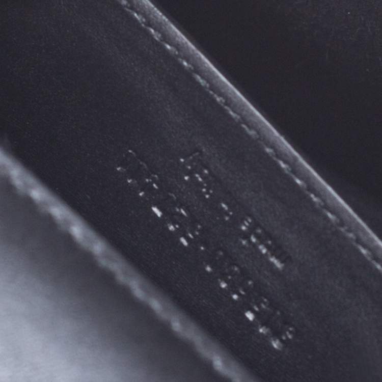 Pre Owned Saint Laurent Paris Black Leather Studded Betty Shoulder Bag