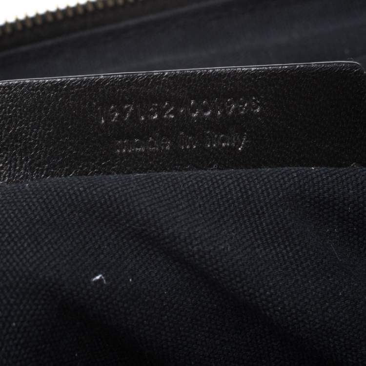 Pre Owned Yves Saint Laurent Black Patent Leather Medium Majorelle Satchel
