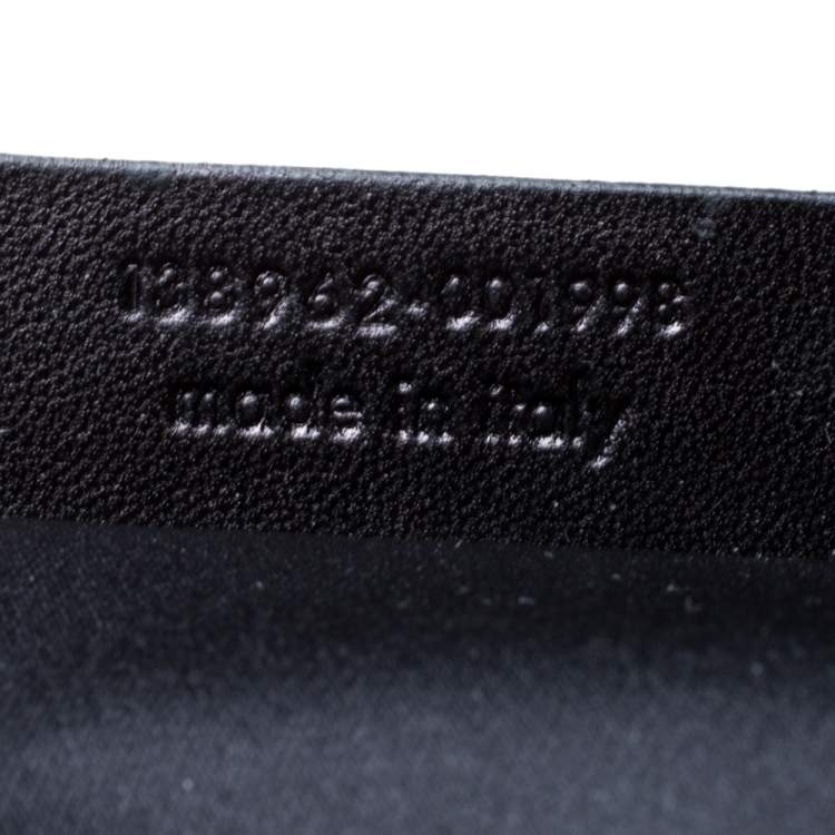 Pre Owned Saint Laurent Black Fringed Suede  and Leather La Boheme Shoulder Bag