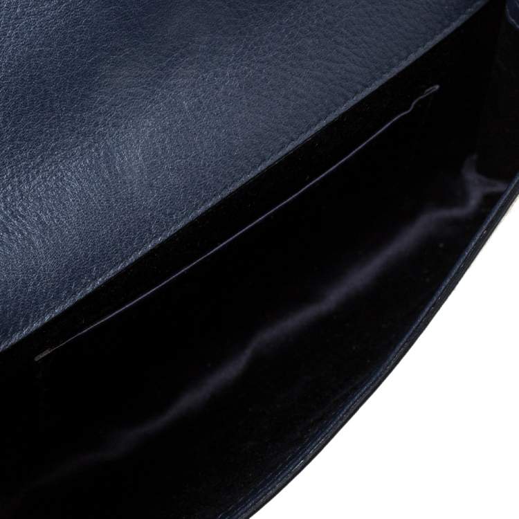 Pre Owned Saint Laurent Multicolor Leather Y-Ligne Clutch