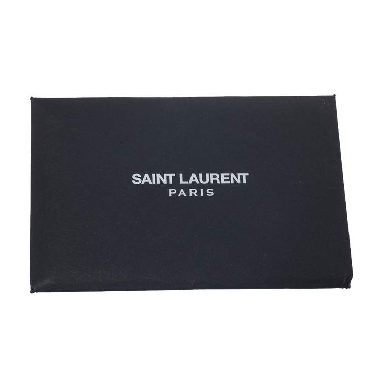 Pre Owned Saint Laurent Mauve Leather Baby Monogram Cabas Tote