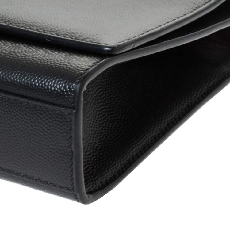 مملوكة مسبقًا Saint Laurent Paris Black Leather Medium Kate Shoulder Bag