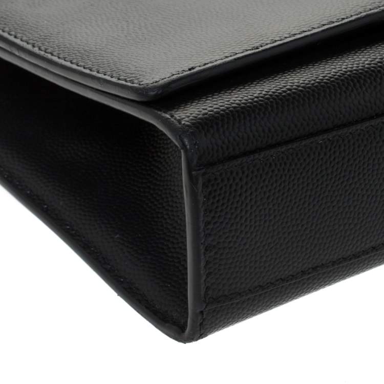 مملوكة مسبقًا Saint Laurent Paris Black Leather Medium Kate Shoulder Bag