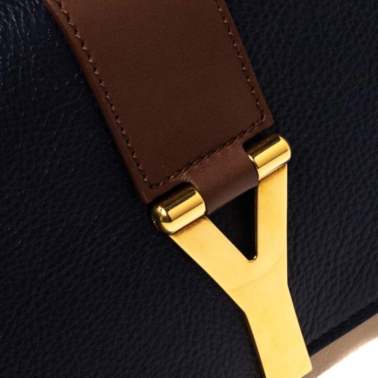 Pre Owned Saint Laurent Multicolor Leather Y-Ligne Clutch