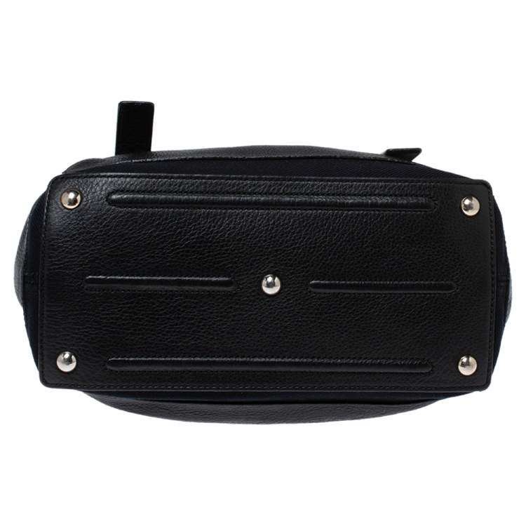Pre Owned Saint Laurent Black Leather Small Muse Two Satchel