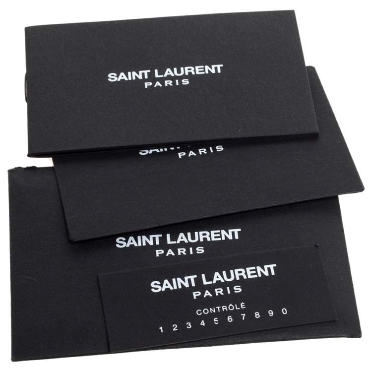 Pre Owned Saint Laurent Tan Matelasse Leather Large Cassandre Flap Bag