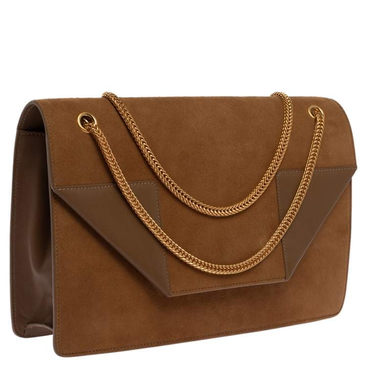 tan suede handbags