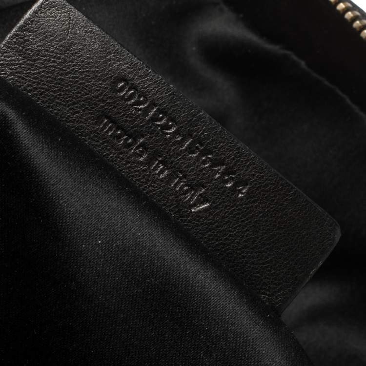 Pre Owned Yves Saint Laurent Black Patent Leather Large Muse Bag