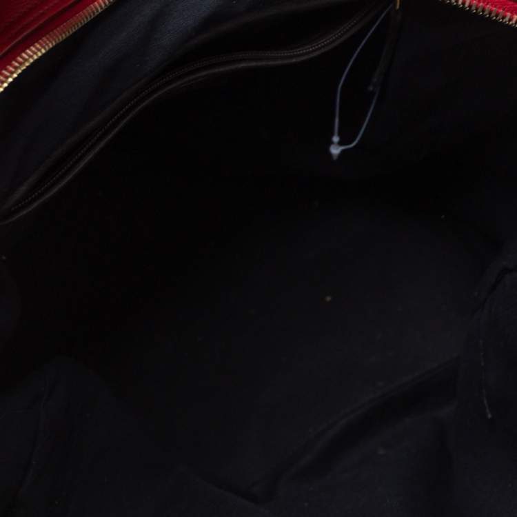 Pre Owned Saint Laurent Multicolor Leather Sac Flirty Boston Bag