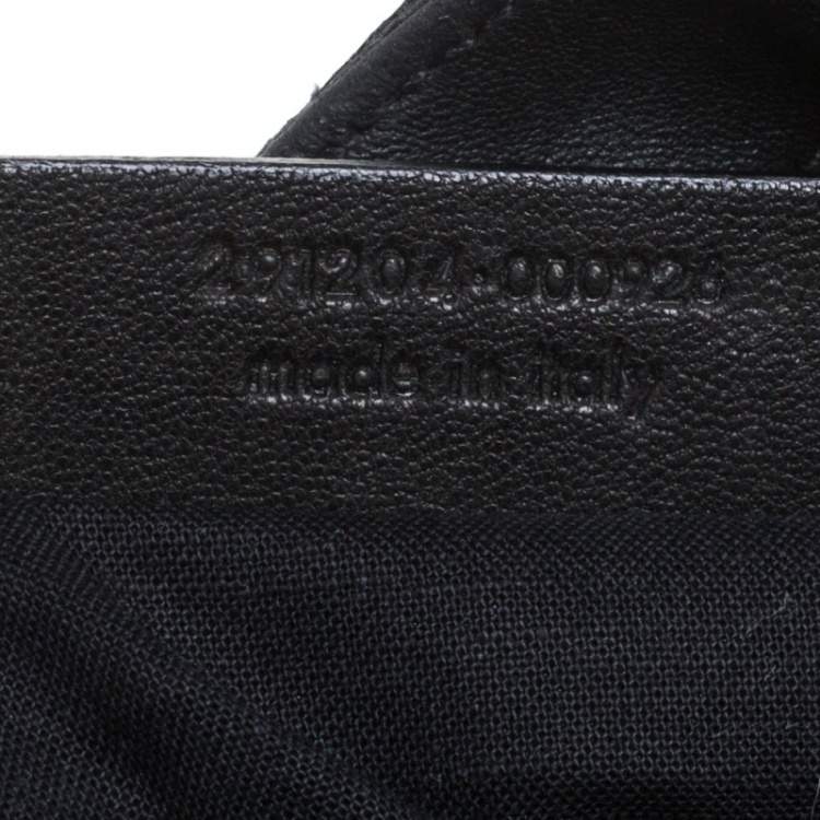 Pre Owned Yves Saint Laurent Black Leather Cabas Y-Ligne Shoulder Bag