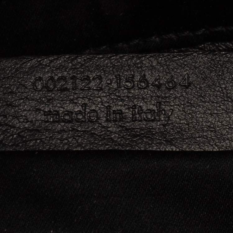 Pre Owned Saint Laurent Paris Metallic Grey Leather Medium Muse Tote