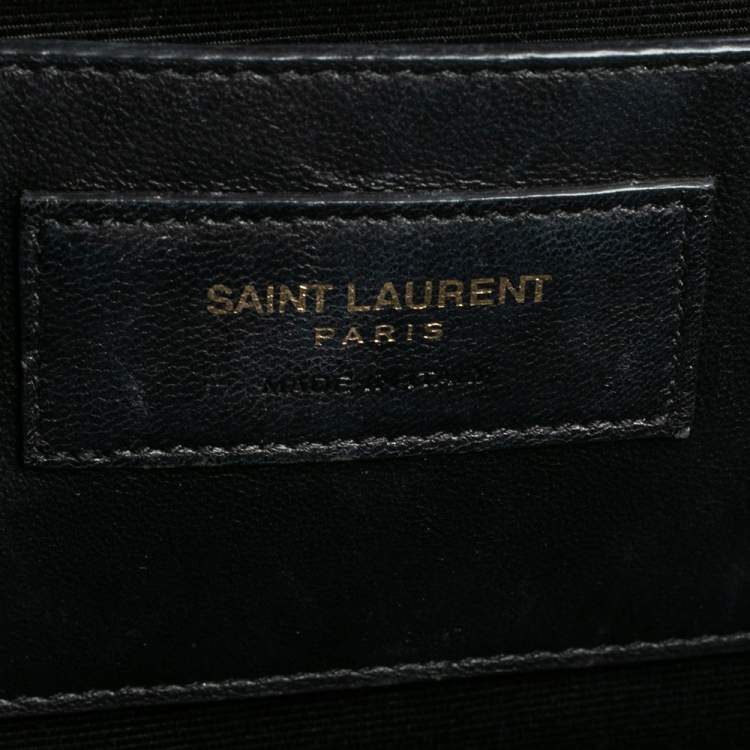 Pre Owned Saint Laurent Beige Leather Medium Kate Shoulder Bag