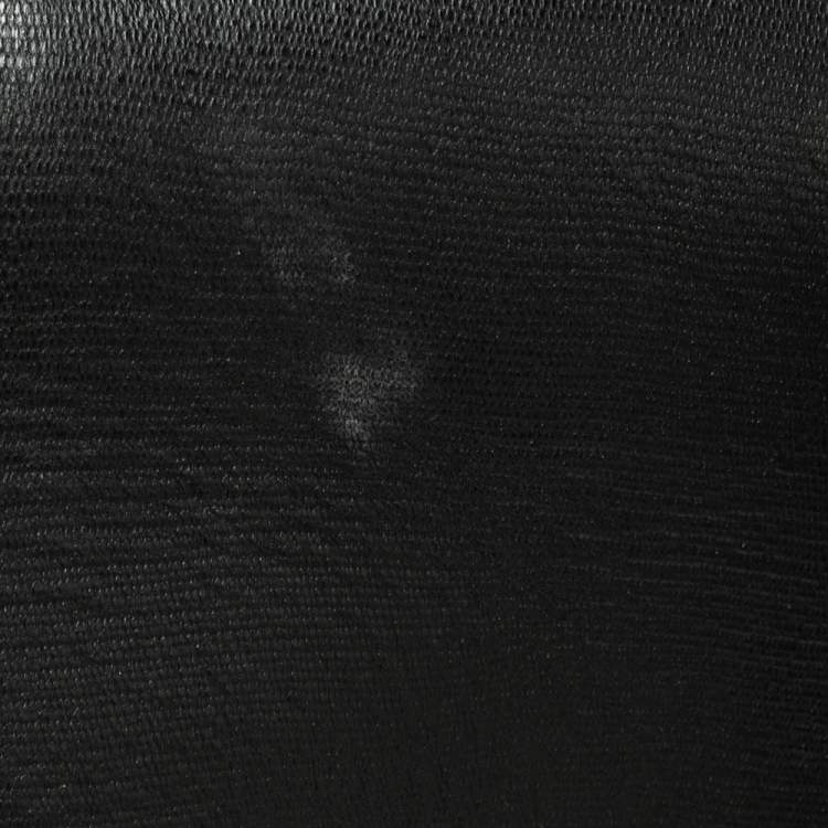 Pre Owned Saint Laurent Black Leather Large Y Cabas Chyc Tote
