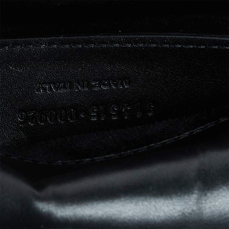 Pre Owned Saint Laurent Black Leather Betty Shoulder Bag