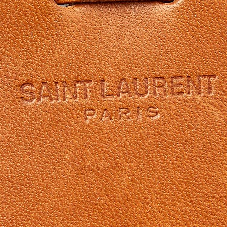 Pre Owned Saint Laurent Tan Leather Betty Shoulder Bag