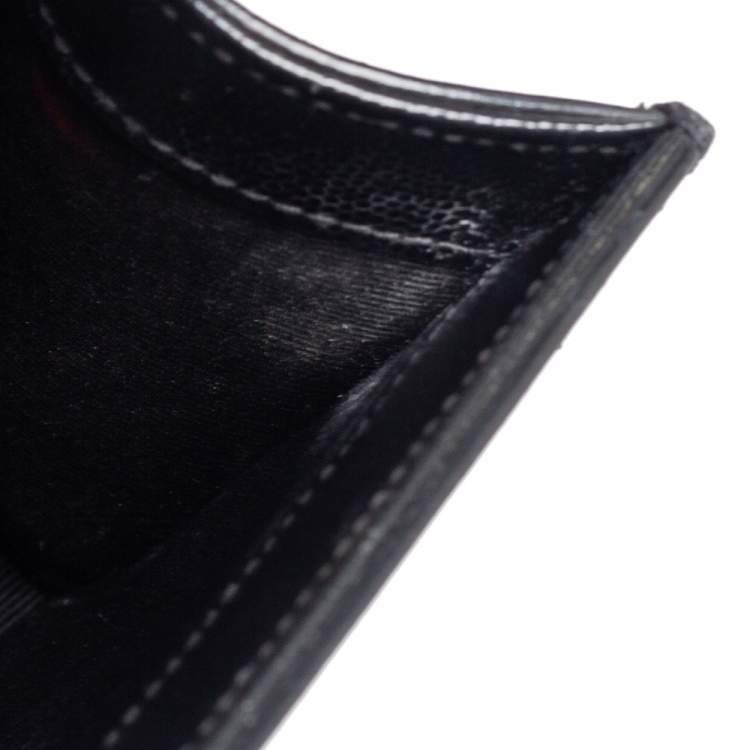 Pre Owned Saint Laurent Black Leather Small Kate Shoulder Bag