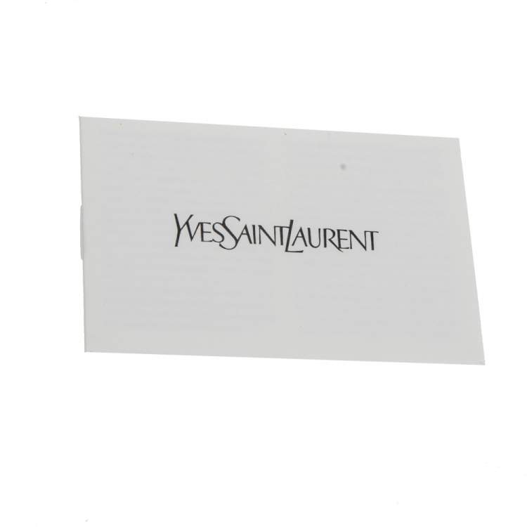 Pre Owned Saint Laurent Tri-Color Leather And Suede Medium Muse Two Top Handle Bag