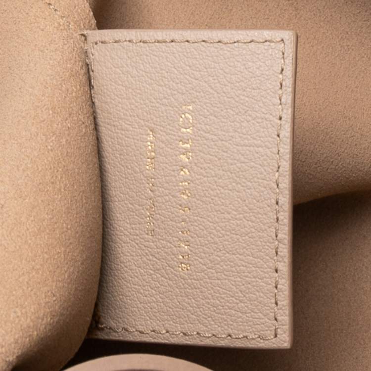 Pre Owned Saint Laurent Beige Leather Shopper Tote