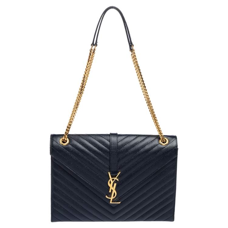 Saint laurent medium on sale monogram envelope shoulder bag