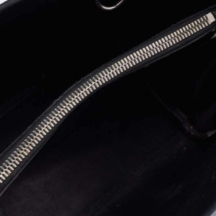Pre Owned Saint Laurent Black Leather Baby Classic Sac De Jour Tote