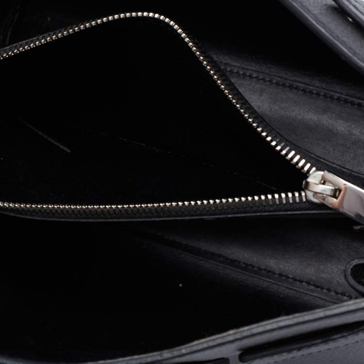 Pre Owned Saint Laurent Black Leather Baby Classic Sac De Jour Tote