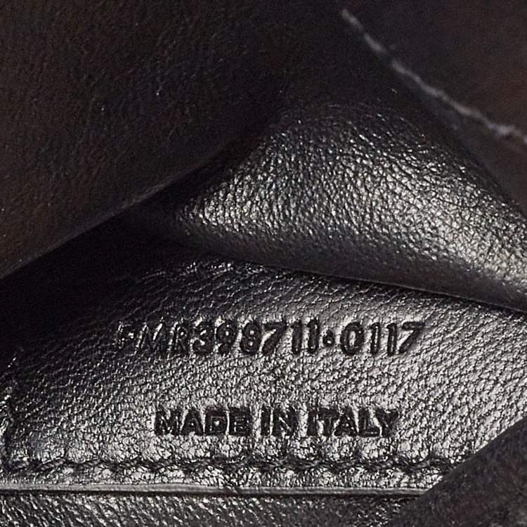 Pre Owned Saint Laurent Black Leather Nano Classic Sac De Jour Tote