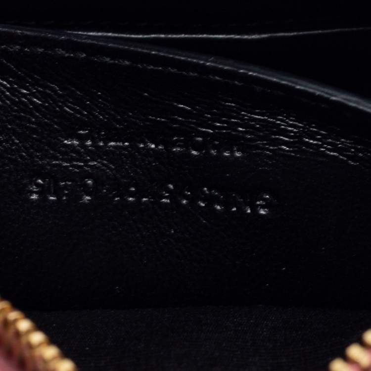 Pre Owned Saint Laurent Nude Pink Leather Classic Monogram Camera Bag