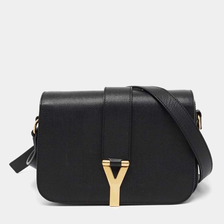 Saint Laurent Black Leather Medium Chyc Flap Bag Saint Laurent Paris | The  Luxury Closet