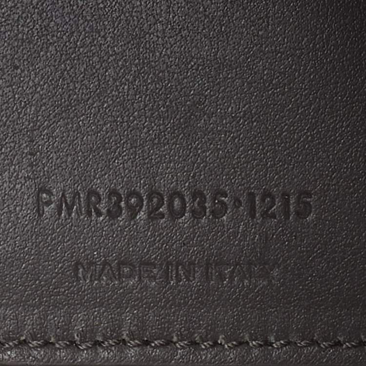 Pre Owned Saint Laurent Grey Croc Embossed Leather Nano Classic Sac De Jour Tote