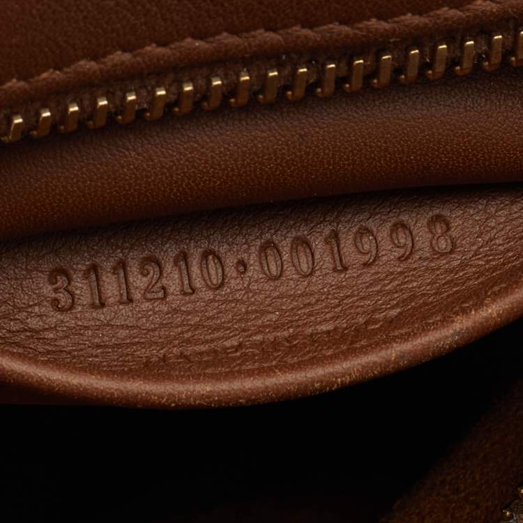 Pre Owned Saint Laurent Brown Leather Cabas Chyc Tote