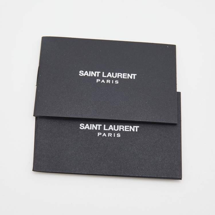 Pre Owned Saint Laurent Black Matelasse Leather Medium Lou Lou Flap Shoulder Bag