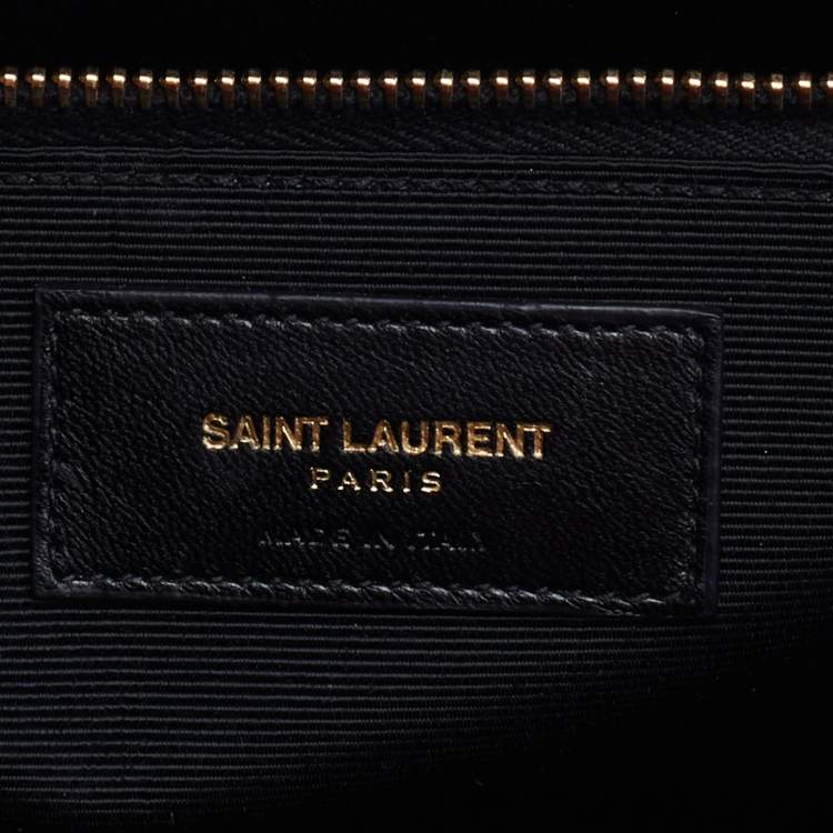 Pre Owned Saint Laurent Red Leather Small Classic Sac De Jour Tote
