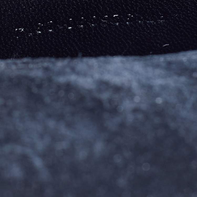 Pre Owned Saint Laurent Black Patent Leather Cassandre Clutch