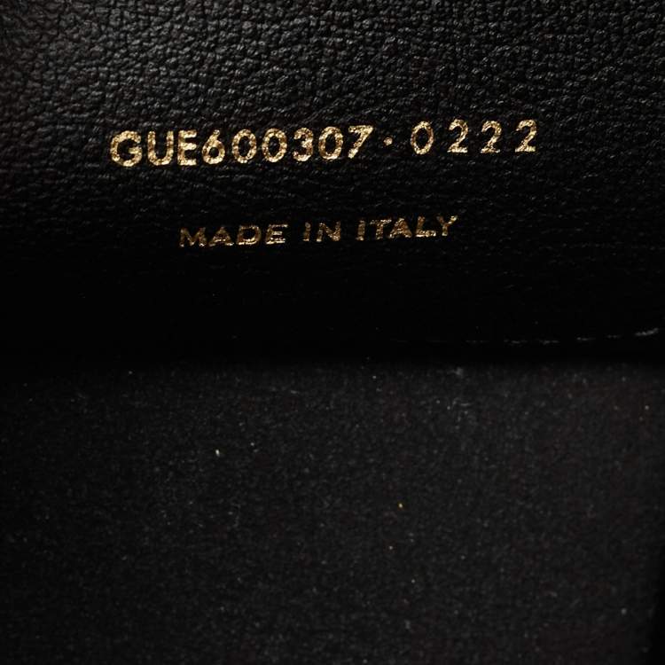 Pre Owned Saint Laurent Black Leather Toy Shopper Tote