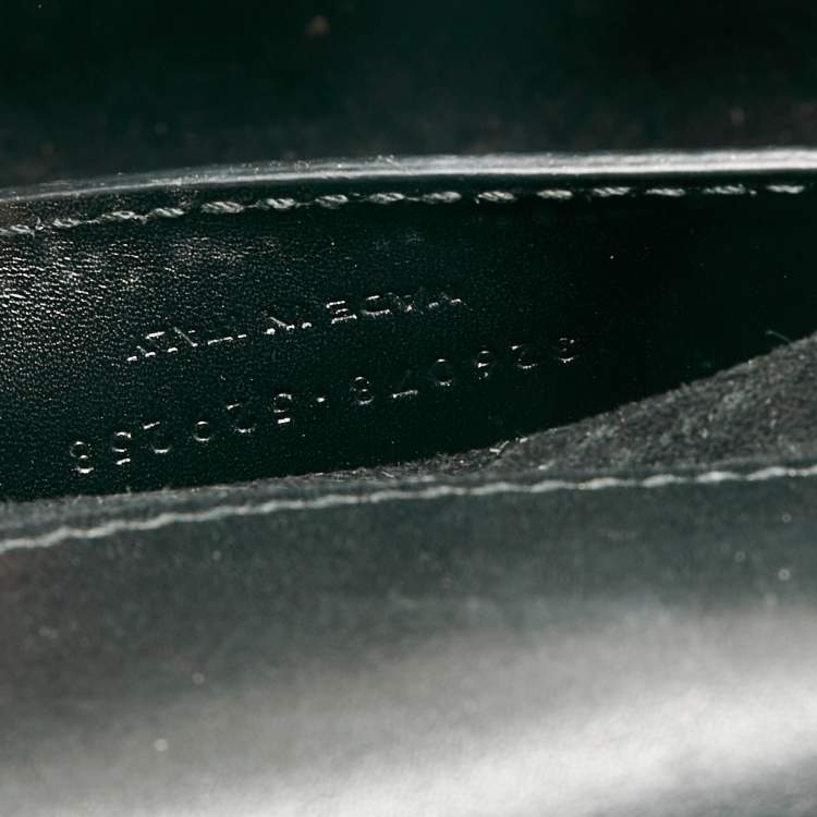 Pre Owned Saint Laurent Black Leather Medium Kate Tassel Shoulder Bag
