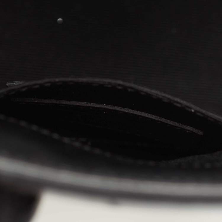 Pre Owned Saint Laurent Off White/Black Leather Nano Classic Sac De Jour Tote