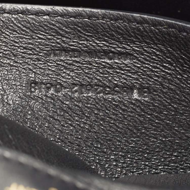 Pre Owned Saint Laurent Black Quilted Leather Medium Vicky Shoulder Bag