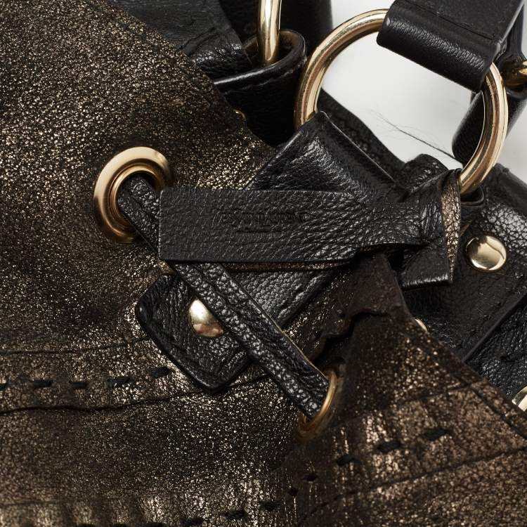 مملوكة مسبقًا Saint Laurent Black Leather Tote