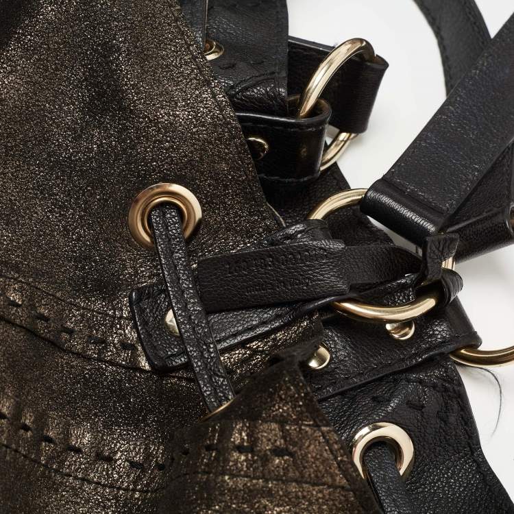 مملوكة مسبقًا Saint Laurent Black Leather Tote