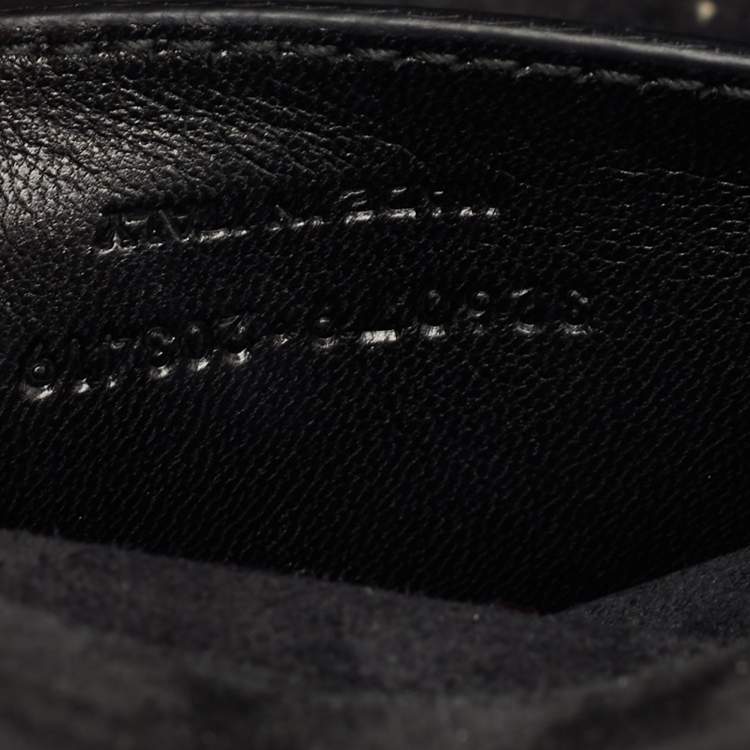 Pre Owned Saint Laurent Black Patent Leather Kate Clutch