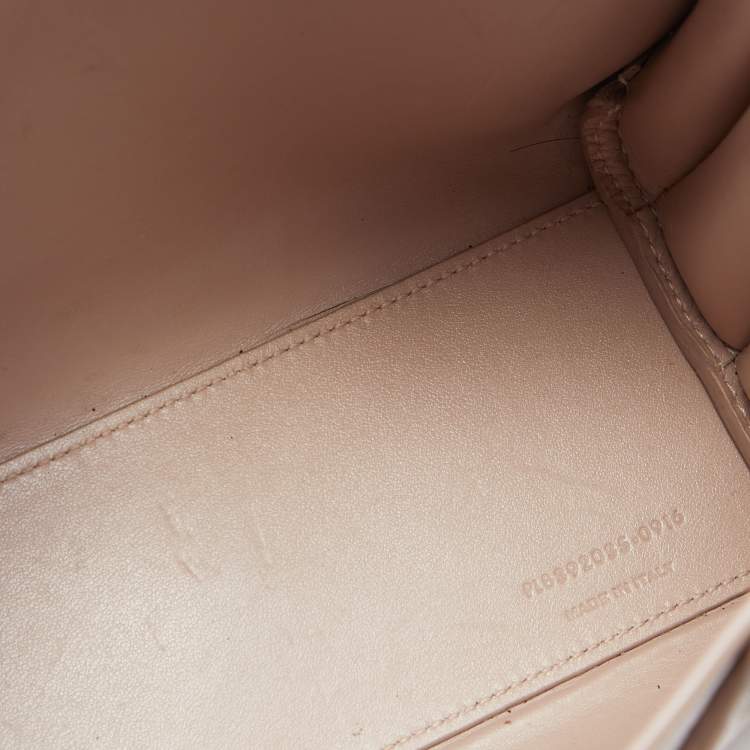 مملوكة مسبقًا Saint Laurent Pink Leather Nano Classic Sac De Jour Tote