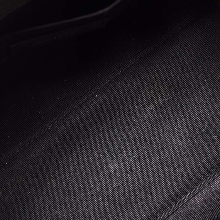 Pre Owned Saint Laurent Dark Grey Leather Baby Classic Sac De Jour Tote