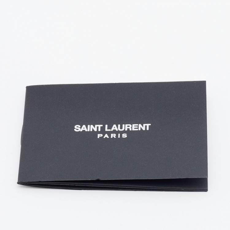 مملوكة مسبقًا Saint Laurent Red Shiny Croc Embossed Leather Medium Sunset Shoulder Bag