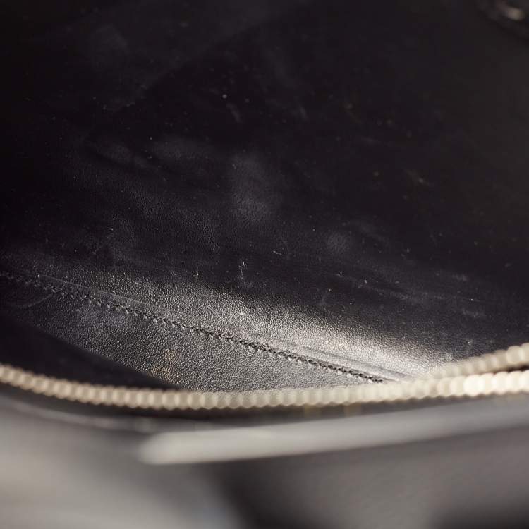 مملوكة مسبقًا Saint Laurent Black Leather Baby Classic Sac De Jour Tote